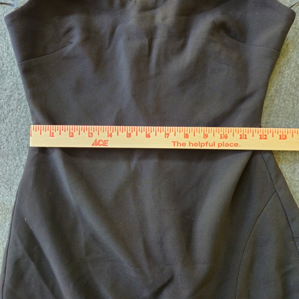 New! Likely Midi Dress LBD Midi Slit Boning Size 0 Bridesmaid Date Night Bodycon - Picture 6 of 13